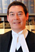 Michael Mark, wills disputes, wills variation act, estate litigator,  lawyer wearing court robes in Victoria B.C. office
